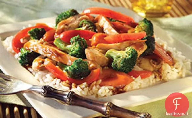 Facile pollo Stir-Fry