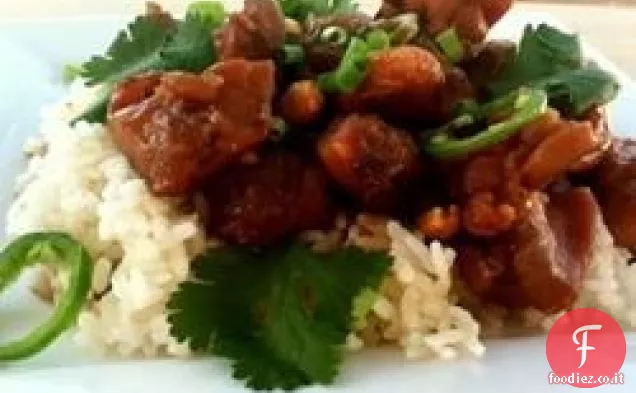Come fare il pollo al caramello