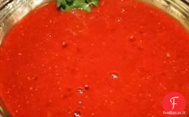 Salsa barbecue alla fragola