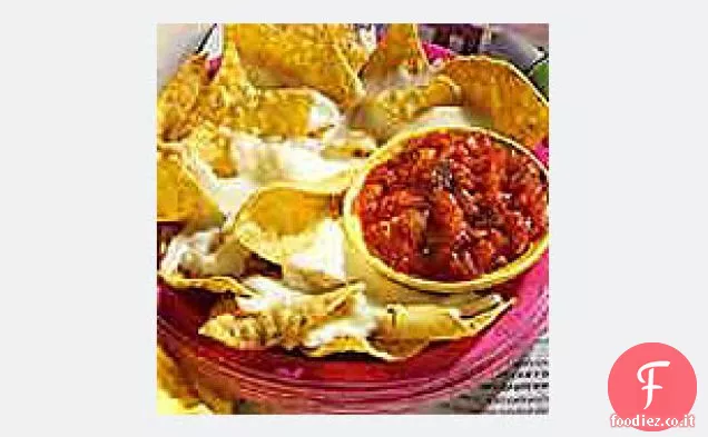 Nachos di formaggio di stringa