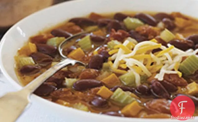 Zuppa di peperoncino piccante