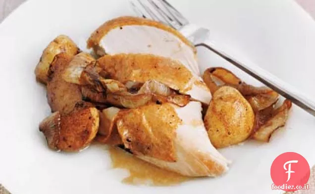 Semplice pollo arrosto