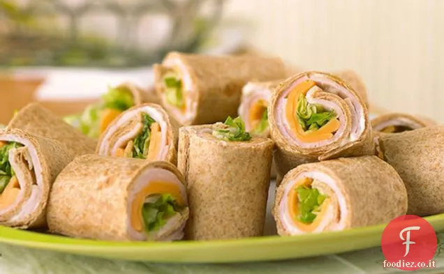 Facile Turchia-Tortilla Roll-Up