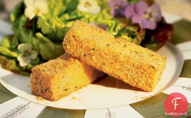 Bastoncini di polenta croccante