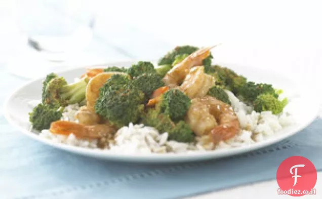 Gamberetti semplici saltati in padella