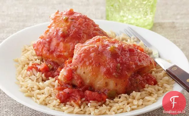 Pollo a cottura lenta