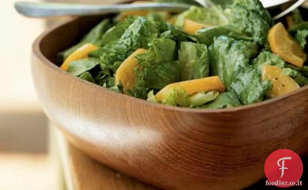 Insalata di olio di cachi e noci