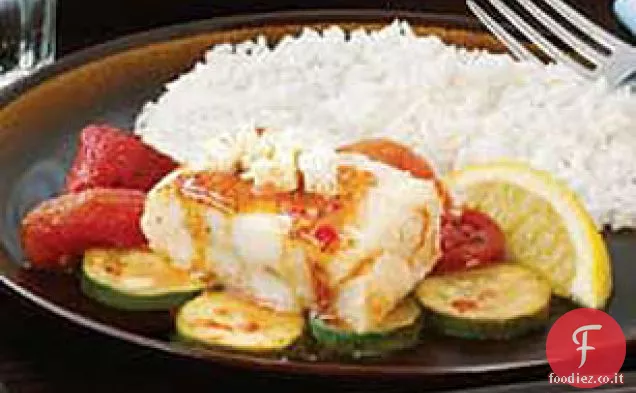 Pesce al forno mediterraneo