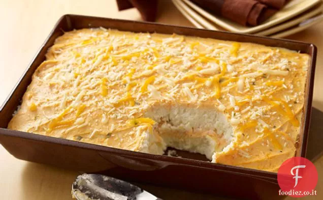 Strato di purè di patate Cuocere