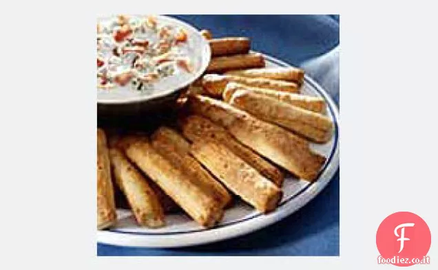 Salsa di formaggio blu e pancetta