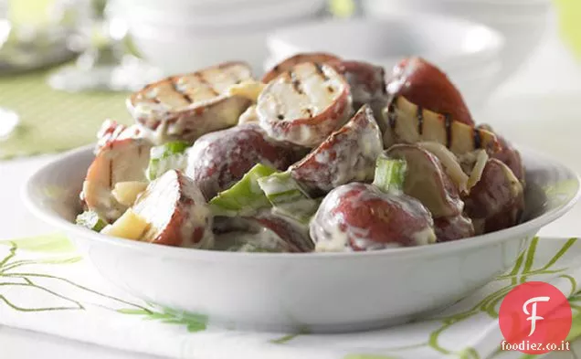 Insalata di patate all'aglio alla griglia