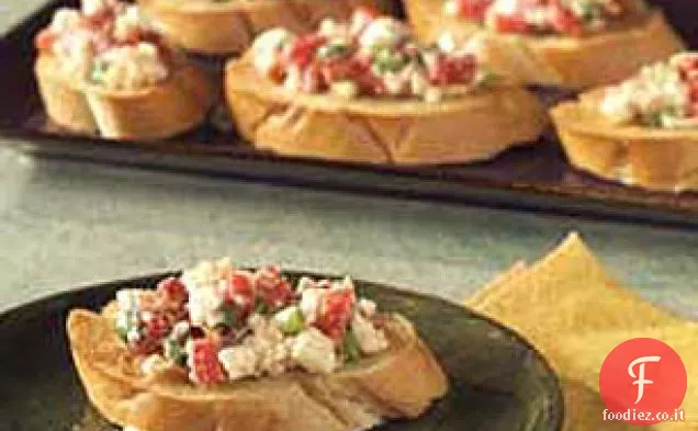 Bruschetta al Peperoncino con Feta