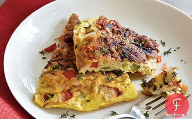 Frittata di verdure estive