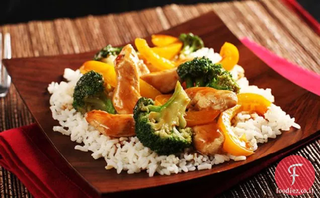 Pollo in agrodolce Soffriggere