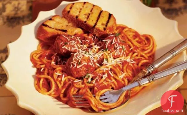 Spaghetti con Polpette