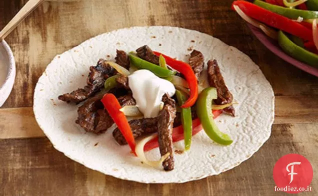 Fajitas di bistecca
