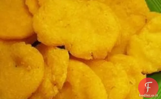 Pane di mais con acqua calda