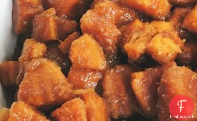 Patate dolci candite brandite