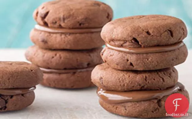 Doppio panino al cioccolato Biscotti