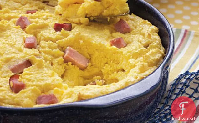 Spoonbread in stile meridionale