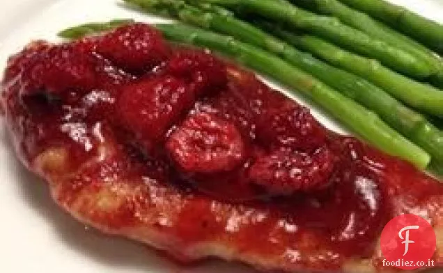 Pollo al lampone gourmet