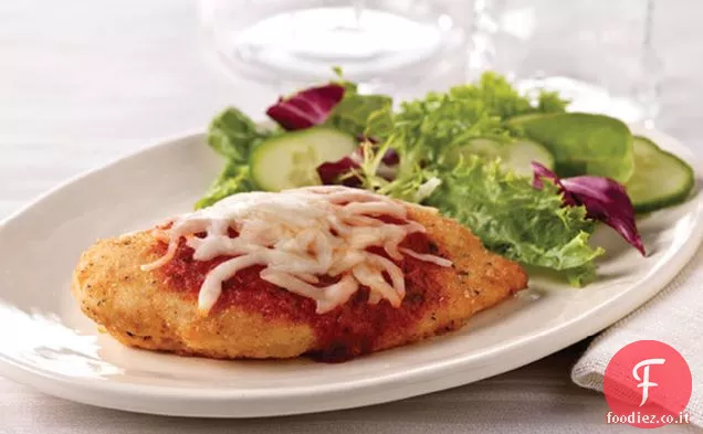 Parmigiano di pollo croccante