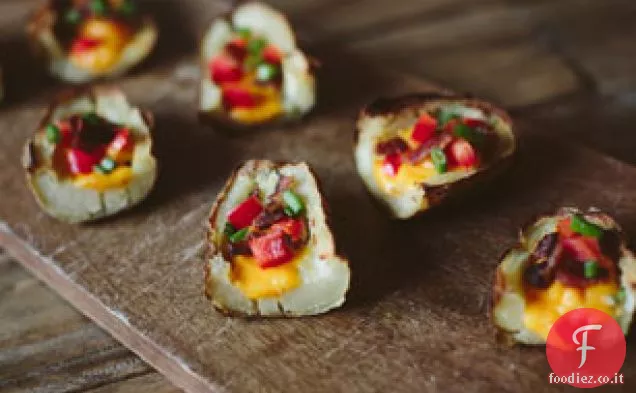 Bucce di patate al formaggio