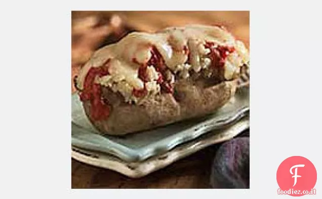 Formaggio Pizza Patate al forno