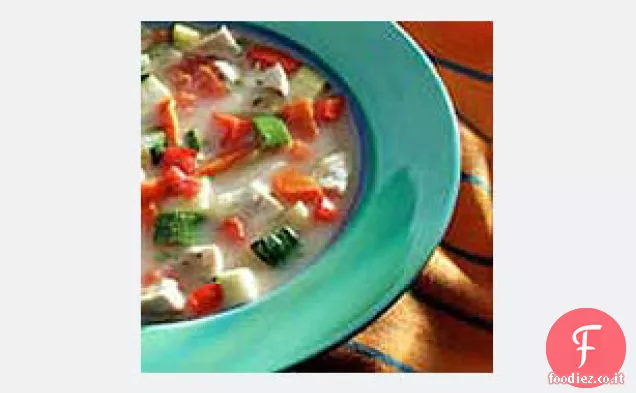 Digione-Zuppa di verdure arrosto