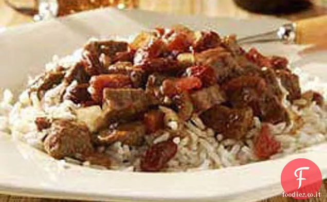 Peperoncino piccante di manzo e fagioli