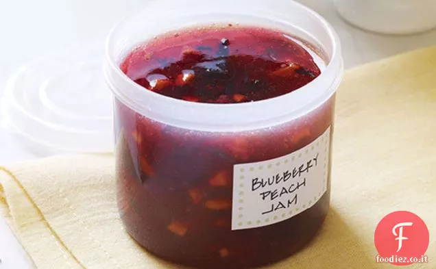 30 Minuti per fatti in casa SICURO.Marmellata di Gelatine di Mirtilli e Pesche