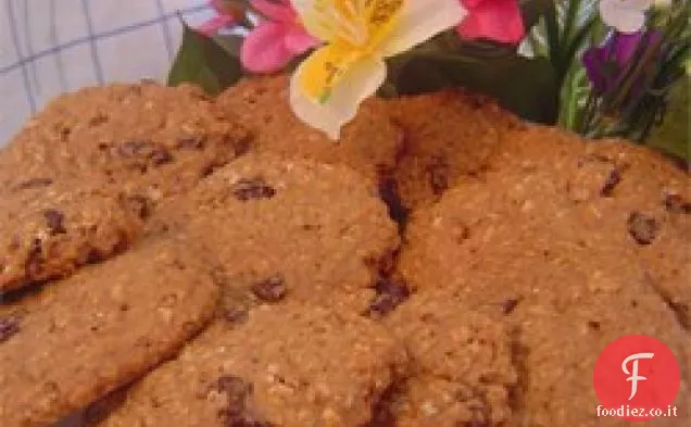 Biscotti all'uvetta di farina d'avena della nonna