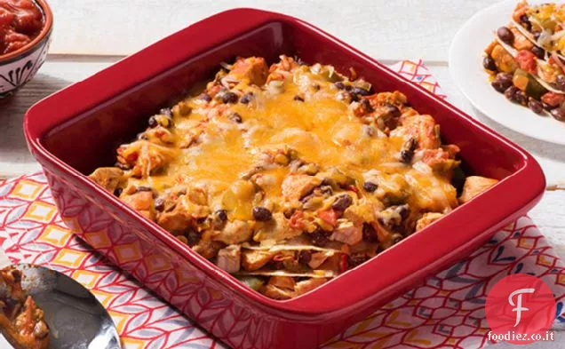 Casseruola di pollo messicano