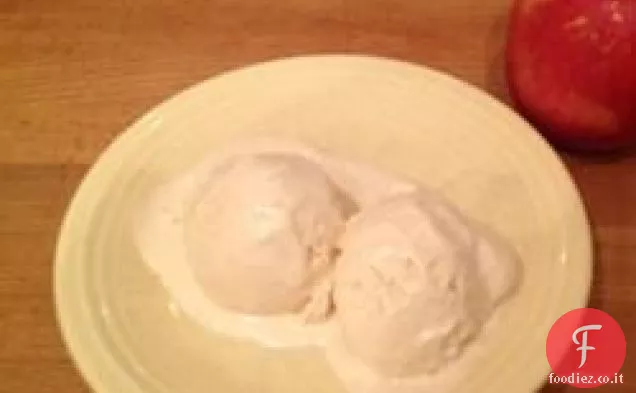 Gelato al caramello di mele