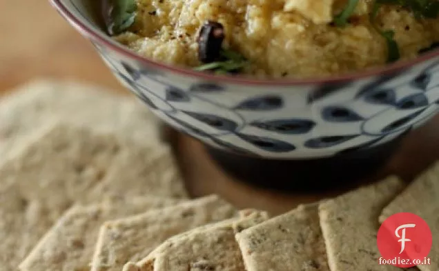 Hummus con Limone conservato e Pomodoro essiccato al sole