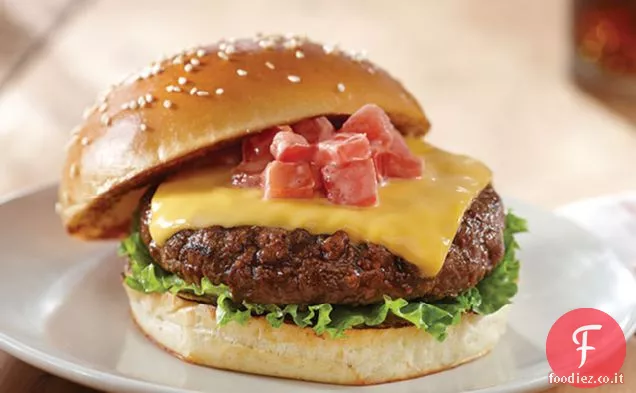 Cheeseburger di steakhouse