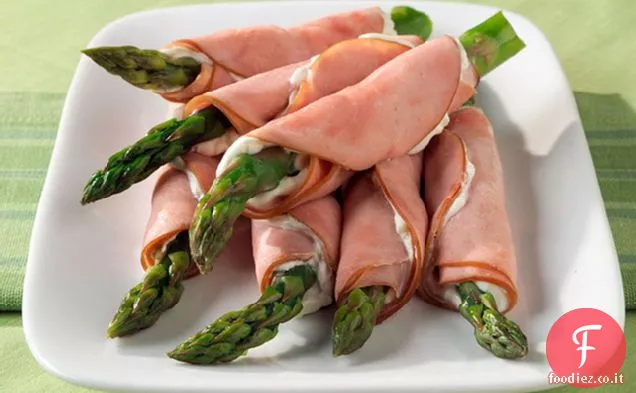 Involtini di asparagi