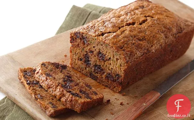 Scaglie di cioccolato-Pagnotta di zucchine