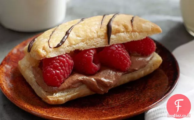Cioccolato-Lampone Napoleons