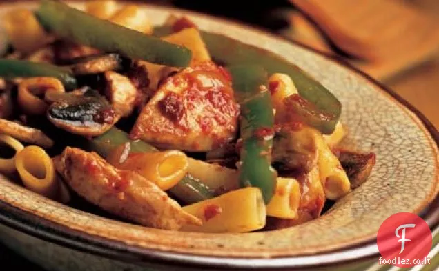 Talpa di pollo con fagiolini