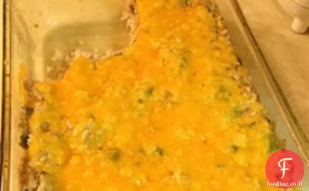 Casseruola di riso al tonno