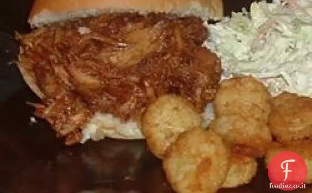 Southern Yank tirato maiale barbecue