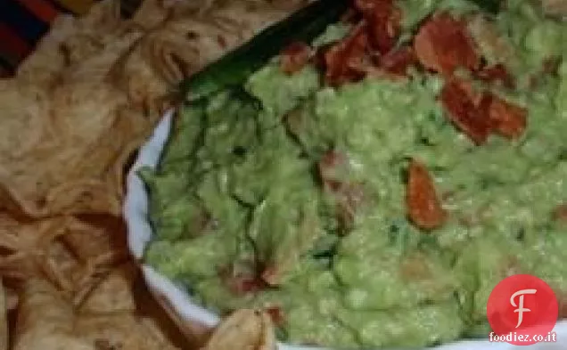 California Guacamole con pancetta