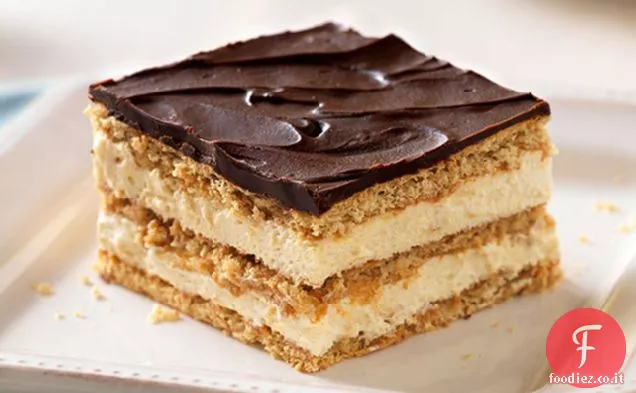 Facile Burro di Arachidi e Cioccolato Éclair Dessert