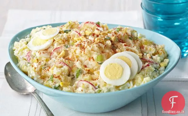 Insalata di patate fracassata in stile country