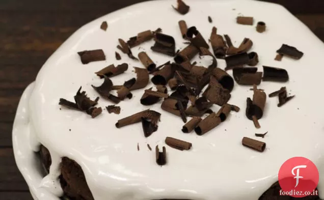 Cheesecake al cioccolato caldo speziato