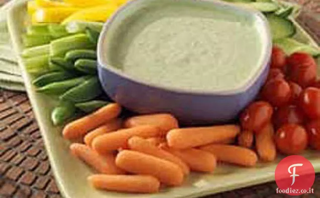 Tuffo di verdure da giardino