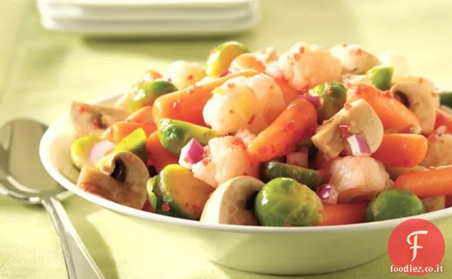 Facile insalata di verdure invernali