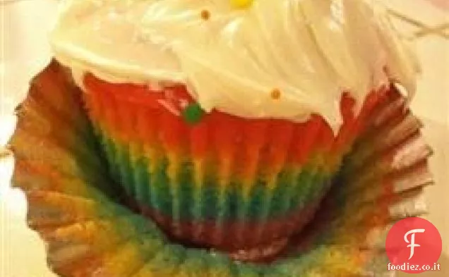 Cupcakes arcobaleno