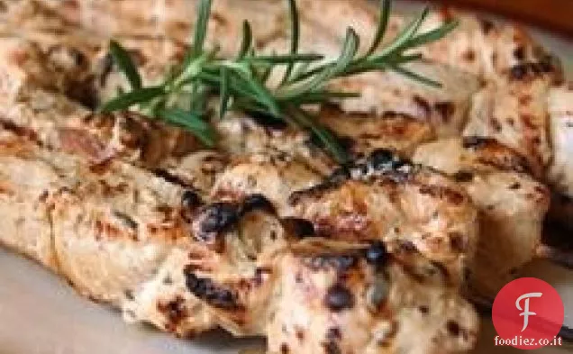 Rosemary Ranch Pollo Kabobs